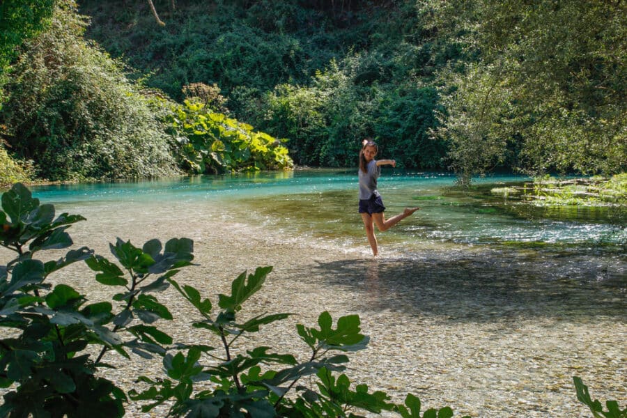 Albania Blue Eye - he Blue Eye (Albanian: Syri i Calter) is a water spring