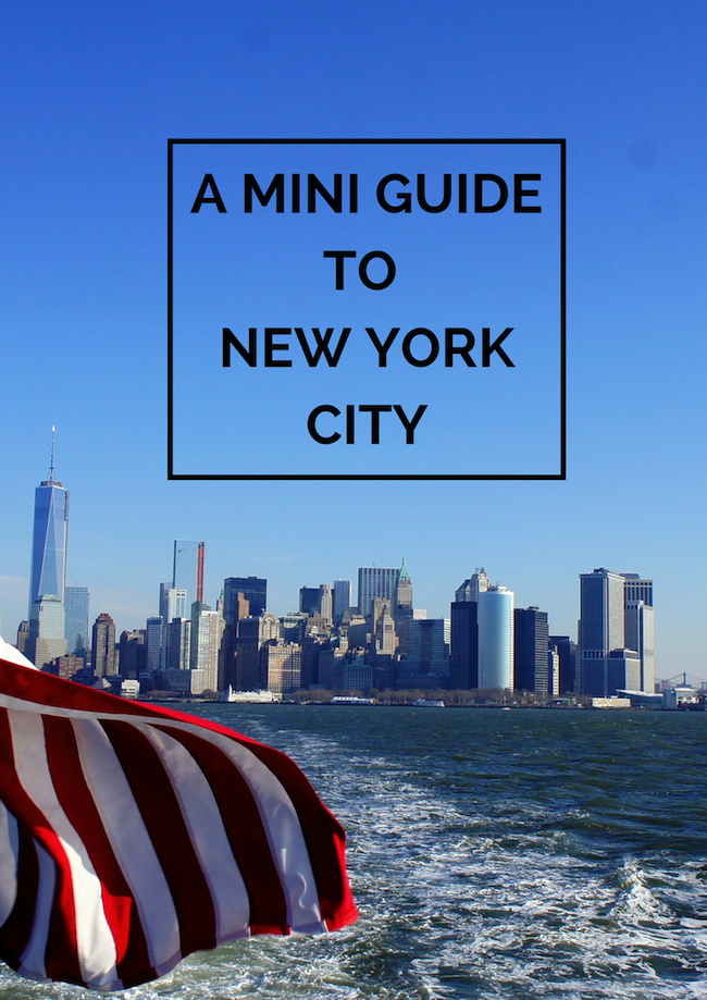 A mini guide to New York